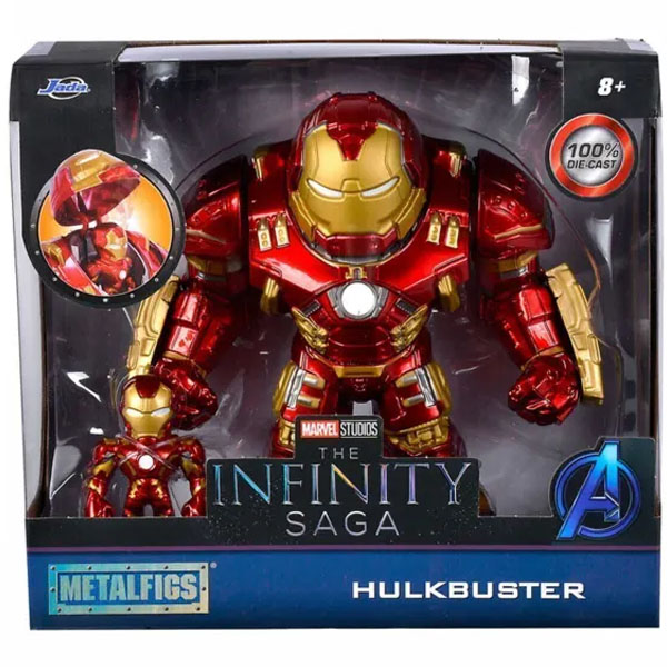 Jada Toys Marvel The Infinity Saga Hulkbuster with Iron Man Diecast Figure Razors Edge Collectibles We Fit The World With The Right Collectibles